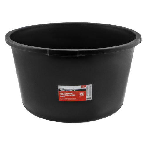 Таз круглый строительный усиленный, 90 л Matrix купить в Москве с доставкой по всей России | ProtosMarket.ru