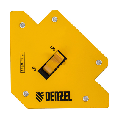 Фиксатор магнитный отключаемый для сварочных работ усилие 30 LB, 45х90х135 град. Denzel купить в Москве с доставкой по всей России | ProtosMarket.ru