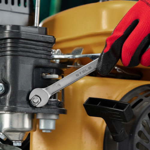 Ключ комбинированный, 9 мм, CrV, матовый хром Stels по ценам производителя в Казани с доставкой по всей России