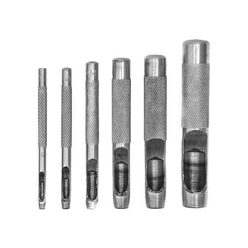 Набор пробойников для кожи 3 4 6 8 10 12.5 мм, 6 шт, чехол Сибртех купить в Москве с доставкой по всей России | ProtosMarket.ru