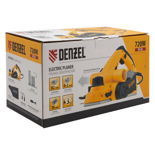 Рубанок электрический EP-82, 720 Вт, 82 мм Denzel купить в Москве с доставкой по всей России | ProtosMarket.ru