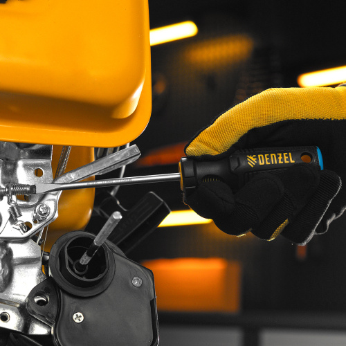 Отвертка, SL5x100 мм, S2, 3к рукоятка Denzel по ценам производителя в Казани с доставкой по всей России