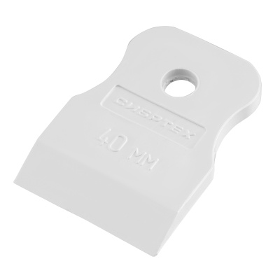 Шпатель, белая резина, 40 мм Сибртех по ценам производителя в Казани с доставкой по всей России