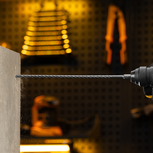 Бур по бетону, цельная крестовая пластина, 6x315 мм, SDS PLUS Denzel по ценам производителя в Казани с доставкой по всей России