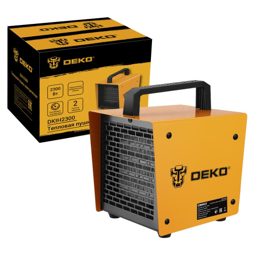 Тепловая пушка электрическая DEKO DKIH2300, 2300Вт купить в Москве с доставкой по всей России | ProtosMarket.ru