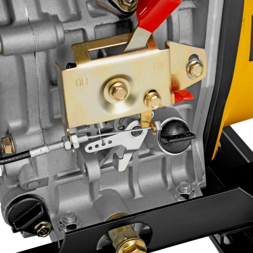 Генератор дизельный DES-55E, 5,5 кВт, 230 В, 11 л, электростартер Denzel купить в Москве с доставкой по всей России | ProtosMarket.ru