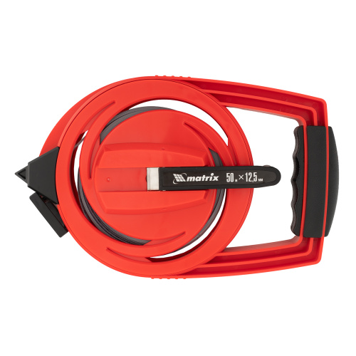 Рулетка геодезическая, 50 м х 12,5 мм, металлическая лента, закрытый корпус Matrix по ценам производителя в Казани с доставкой по всей России