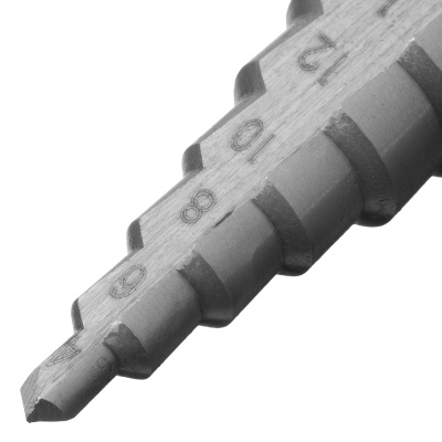 Сверло ступенчатое по металлу 4-6-8-10-12-14-16-18-20 мм, 4241 Сибртех купить в Москве с доставкой по всей России | ProtosMarket.ru