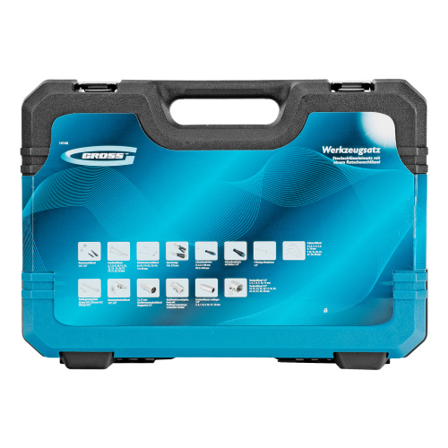 Набор инструментов, 1/4", 1/2", CrV, 120 зубьев, 78 предметов Gross купить в Москве с доставкой по всей России | ProtosMarket.ru