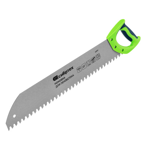 Ножовка по пенобетону, 550 мм, двухкомпонентная рукоятка Сибртех купить в Москве с доставкой по всей России | ProtosMarket.ru