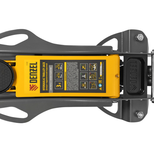 Домкрат гидравлический подкатной, 3 т, 75-500 мм, быстрый подъем, низкий подхват, проф. Denzel по ценам производителя в Казани с доставкой по всей России