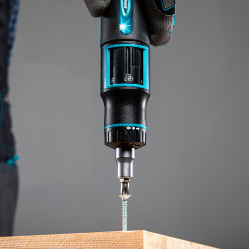 Отвертка реверсивная с револьверным механизмом, 11 шт, сталь S2 Gross купить в Москве с доставкой по всей России | ProtosMarket.ru