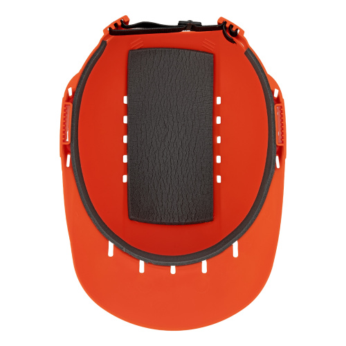 Каскетка защитная "Стиль", пластиковая, оранжевая Сибртех купить в Москве с доставкой по всей России | ProtosMarket.ru