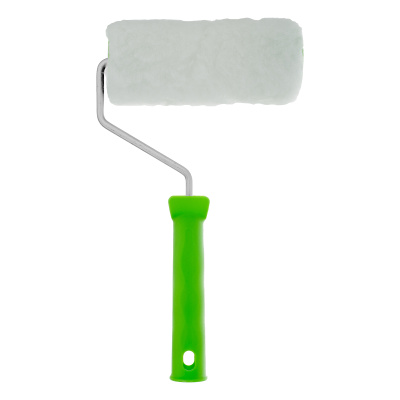 Валик "Искусственный мех" с ручкой, 150 мм, ворс 15 мм, D 48 мм, D ручки 6 мм, полиэстер Сибртех купить в Москве с доставкой по всей России | ProtosMarket.ru