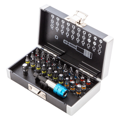 Набор бит, магнитный адаптер, сталь S2, пластиковый кейс, 32 предмета Gross купить в Москве с доставкой по всей России | ProtosMarket.ru