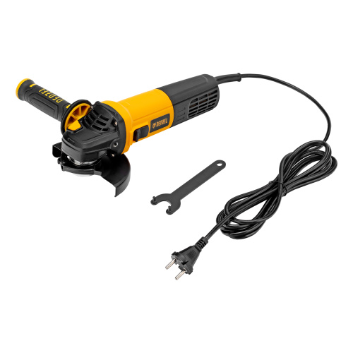 Машина шлифовальная угловая AG125-1500, 1500 Вт, 125 мм, 3000-11000 об/мин Denzel купить в Москве с доставкой по всей России | ProtosMarket.ru