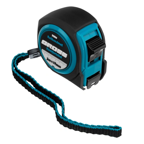 Рулетка Komfortabel 3 м х 19 мм,обрезиненный корпус Gross по ценам производителя в Казани с доставкой по всей России