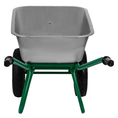 Тачка садово-строительная, 2-х колесная, усиленная, грузоподъемность 320 кг, объем 100 л купить в Москве с доставкой по всей России | ProtosMarket.ru