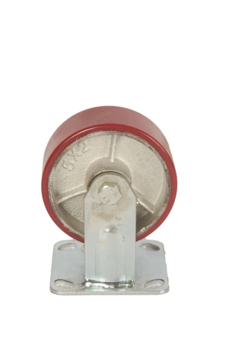 Колесо большегрузное неповоротное FCp 54 125 мм полиуретановое (N) по ценам производителя в Казани с доставкой по всей России