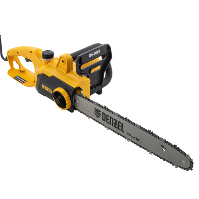 Пила цепная электрическая EDS-2000P, 2 кВт,поперечная, шина 40 см, шаг 3/8, паз 1.3 мм, 57 звеньев Denzel купить в Москве с доставкой по всей России | ProtosMarket.ru