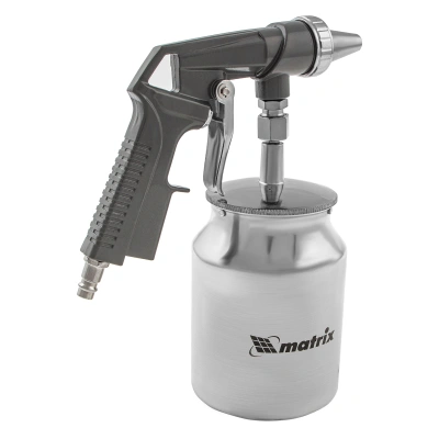 Пистолет пескоструйный с нижним бачком, пневматический Matrix по ценам производителя в Казани с доставкой по всей России