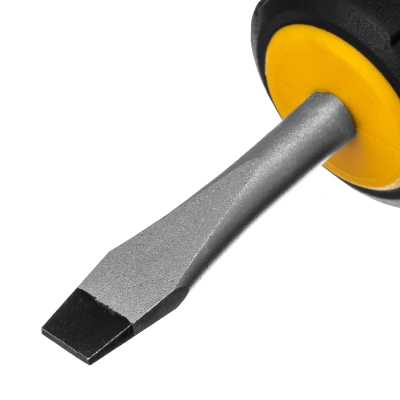 Отвертка, SL6x38 мм, S2, 3к рукоятка Denzel по ценам производителя в Казани с доставкой по всей России