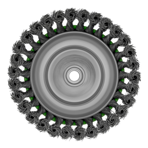 Щетка для УШМ, 150 мм, М14, "чашка", крученая проволока 0.5 мм Сибртех по ценам производителя в Казани с доставкой по всей России