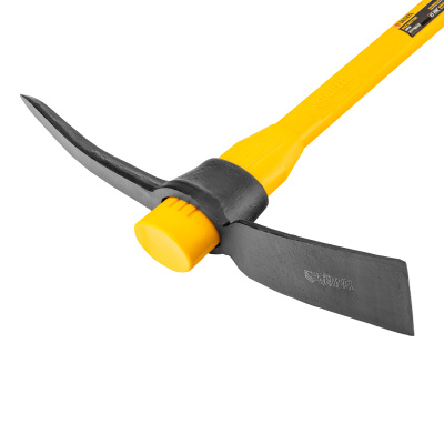 Кирка 2250 г, широкая, фиберглассовая обрезиненная рукоятка 900 мм Denzel купить в Москве с доставкой по всей России | ProtosMarket.ru