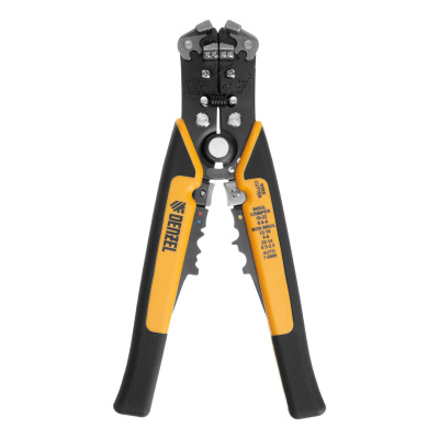 Щипцы для зачистки электропроводов 0,2-6 мм², функция обрезания проводов Denzel купить в Москве с доставкой по всей России | ProtosMarket.ru