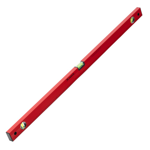 Уровень алюминиевый, 1000 мм, 3 глазка, красный, линейка Matrix по ценам производителя в Казани с доставкой по всей России