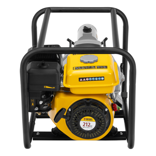 Мотопомпа бензиновая для грязной воды PX-80D7, 7 л.с., 3", 1300 л/мин, глуб 8 м,напор 30 м Denzel по ценам производителя в Казани с доставкой по всей России