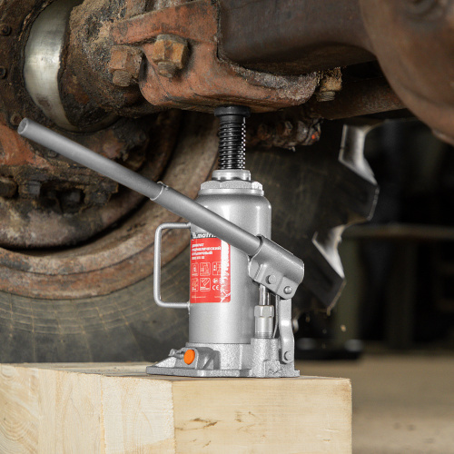 Домкрат гидравлический бутылочный, 12 т, h подъема 230-465 мм Matrix купить в Москве с доставкой по всей России | ProtosMarket.ru