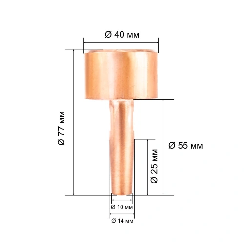 Электрод 21.041 для МТР д.14мм Для сварки арматуры  (1шт) по ценам производителя в Казани с доставкой по всей России