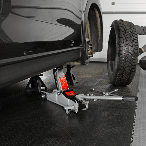 Домкрат гидравлический подкатной, 2 т, Low Profile, 85-330 мм Matrix купить в Москве с доставкой по всей России | ProtosMarket.ru