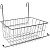 Корзинка хромированная для моющих средств на уборочные тележки 8024, 8036 купить в Москве с доставкой по всей России | ProtosMarket.ru