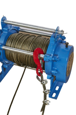 Лебедка электрическая  500/1000 кг  70/35 м с канатом 220 В TOR KCD купить в Москве с доставкой по всей России | ProtosMarket.ru