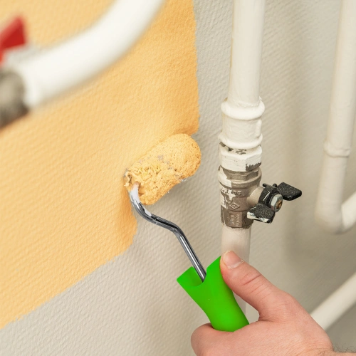 Мини-валик сменный "Водные краски", 60 мм, ворс 12 мм, D 16 мм, D ручки 6 мм, полиэстер Сибртех купить в Москве с доставкой по всей России | ProtosMarket.ru