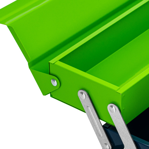 Ящик для инструмента, 430 х 200 х 160 мм, три секции, металлический Сибртех купить в Москве с доставкой по всей России | ProtosMarket.ru