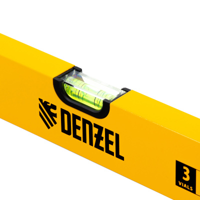 Уровень алюминиевый, 800 мм, фрезерованный, 3 глазка Denzel купить в Москве с доставкой по всей России | ProtosMarket.ru