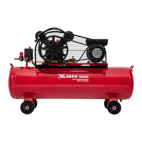 Компрессор воздушный ременный привод КР2500/80, 2,5 кВт, 80 литров, 420 л/мин МТХ купить в Москве с доставкой по всей России | ProtosMarket.ru