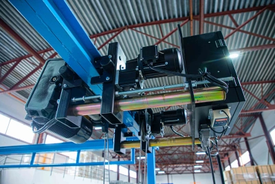 Таль передвижная двухскоростная с уменьшенной строительной высотой  3,2т  6м 4/1 380В электрическая канатная TOR SHA8 2D по ценам производителя в Казани с доставкой по всей России