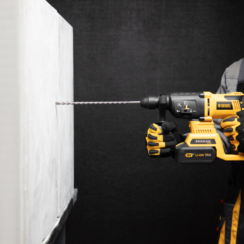 Бур по бетону, двойная спираль, три пылеотводящие кромки, 12 x 260 мм DENZEL по ценам производителя в Казани с доставкой по всей России