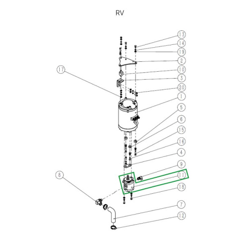 Шестеренчатый масляный насос ричтрака RV (АС) по ценам производителя в Казани с доставкой по всей России