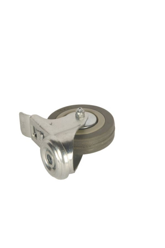 Колесо аппаратное поворотное SChgb 93 75 мм под болт с тормозом (F) купить в Москве с доставкой по всей России | ProtosMarket.ru