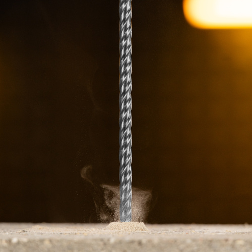 Бур по бетону, цельная крестовая пластина, 6x315 мм, SDS PLUS Denzel по ценам производителя в Казани с доставкой по всей России