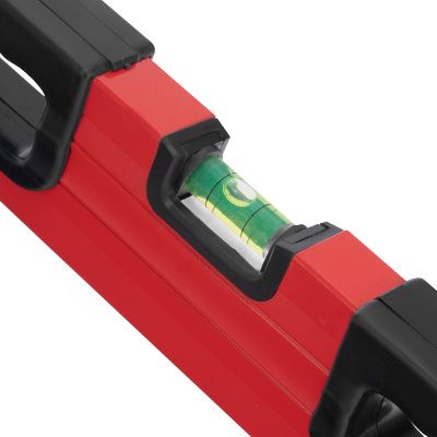 Уровень алюминиевый, 600 мм, фрезерованный, 3 глазка, две эргономичные ручки Matrix купить в Москве с доставкой по всей России | ProtosMarket.ru