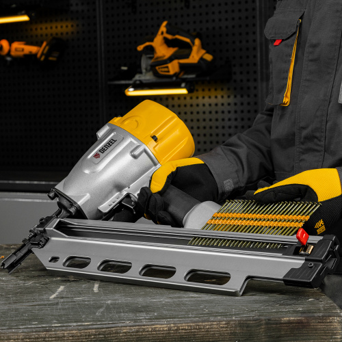 Гвозди для пнев. нейлера (крашен.) длина - 90 мм, диам. - 3,05 мм, 2000 шт. Denzel купить в Москве с доставкой по всей России | ProtosMarket.ru