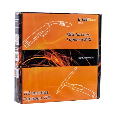 FoxWeld Горелка UnoTIG-17 4м (разъем М16, с кнопкой, пр-во FoxWeld/КНР) купить в Москве с доставкой по всей России | ProtosMarket.ru