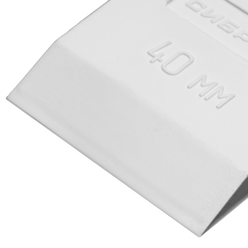 Шпатель, белая резина, 40 мм Сибртех по ценам производителя в Казани с доставкой по всей России