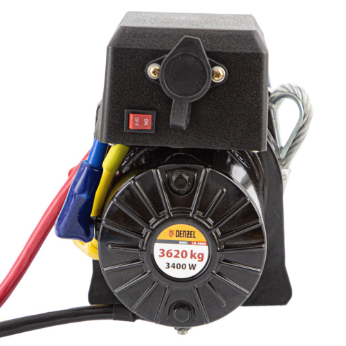 Лебедка автомобильная электрическая LB-3000.3.6 т, 3.4 кВт, 12 В Denzel по ценам производителя в Казани с доставкой по всей России